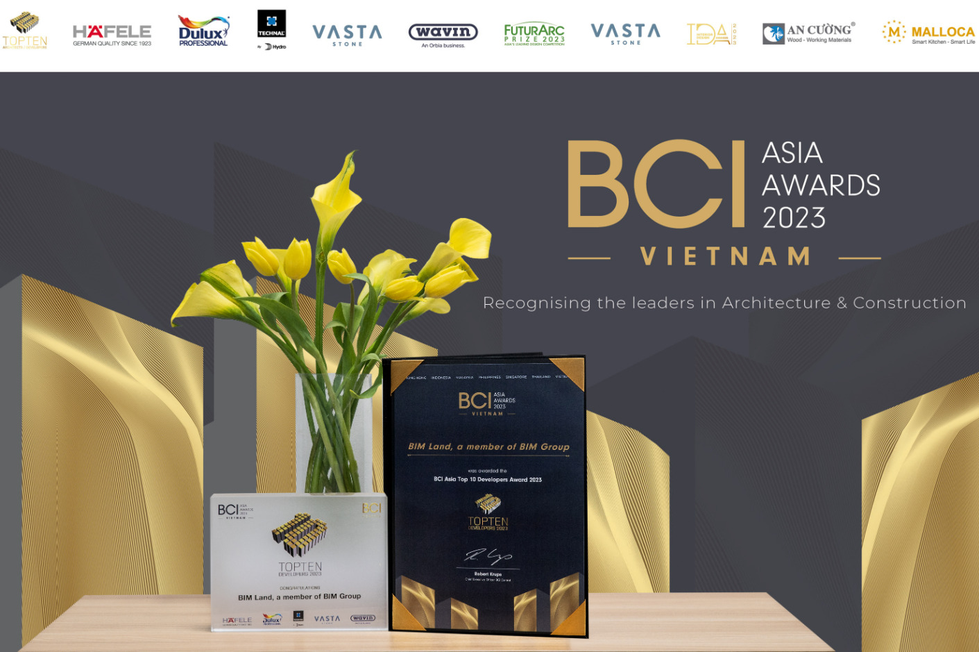 BIM LAND TIẾP TỤC ĐƯỢC VINH DANH “TOP 10 CHỦ ĐẦU TƯ HÀNG ĐẦU VIỆT NAM